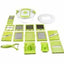 Plastic Fruit and Vegetable Cutter Set (15-Pieces)