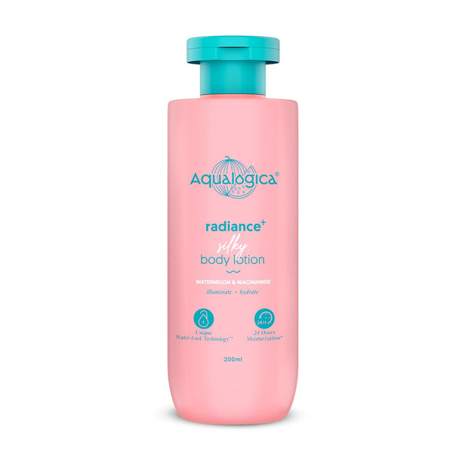 Aqualogica Radiance+ Silky Body Lotion Hover Image