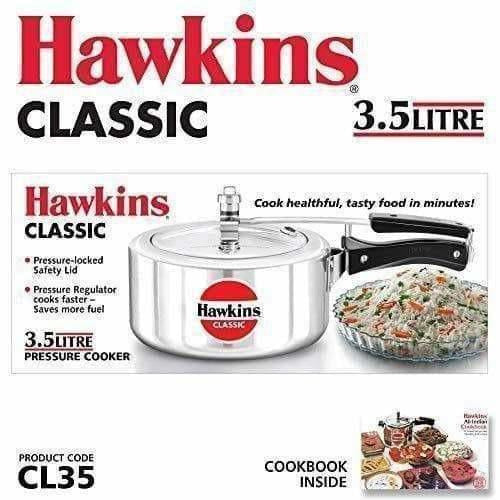 Hawkins Classic Pressure Cooker 3.5 Litres
