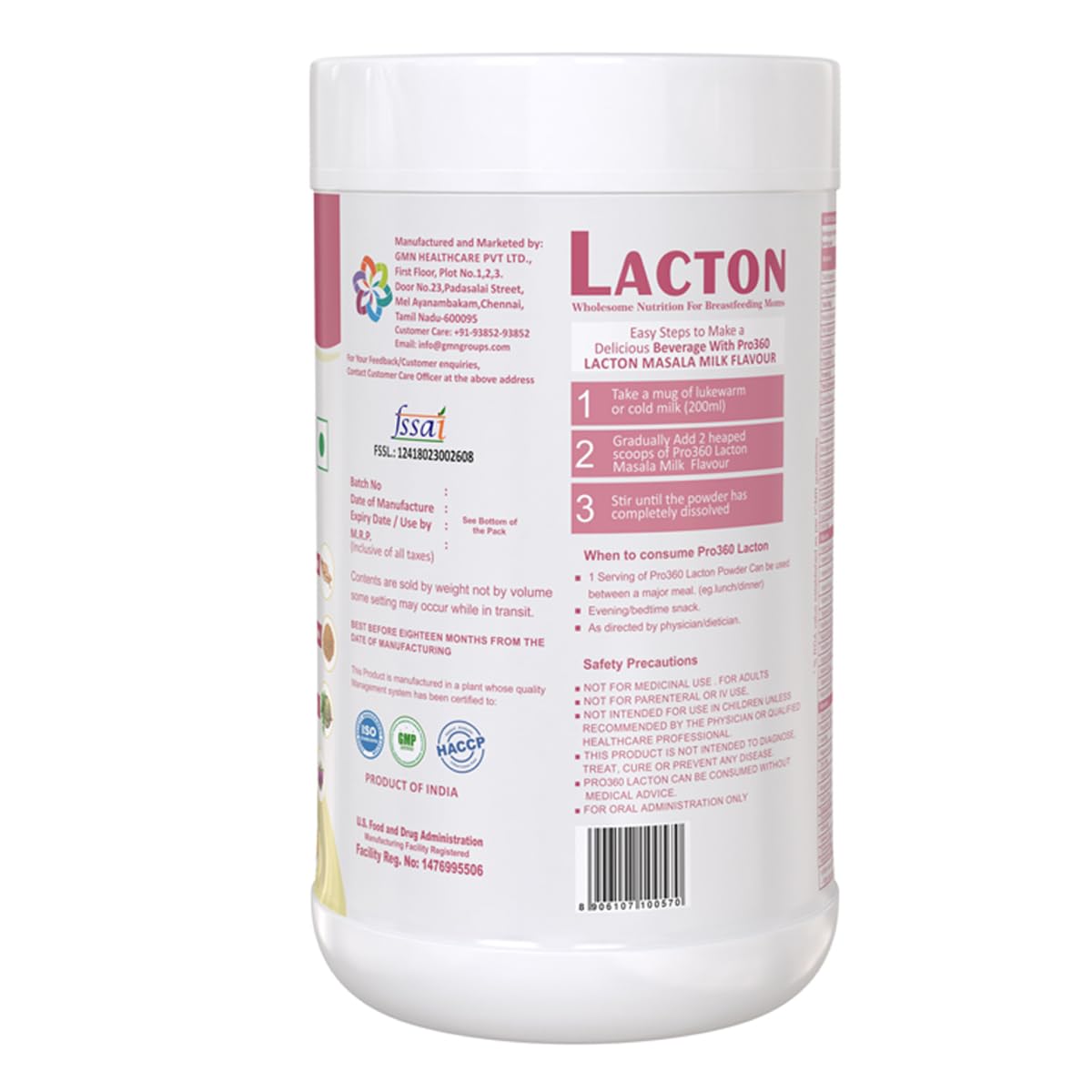 Pro360 Lacton Protein Powder