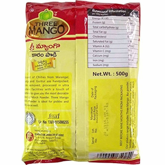 Three Mango Mirchi Powder Main Image