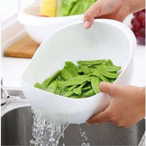 Plastic Drain Vegetable Fruit Basket