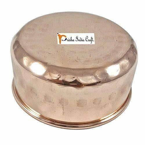 Pure Copper Serving Bowl - Dinner Bowl  - Set Of 6 Main Image