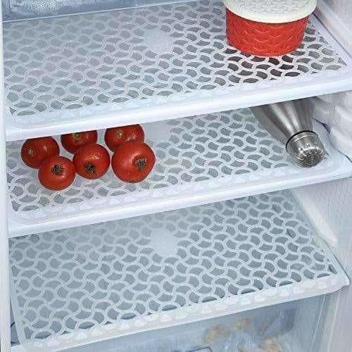 Plastic Anti-Slip Fridge Drawer Mat - Set of 6 Hover Image