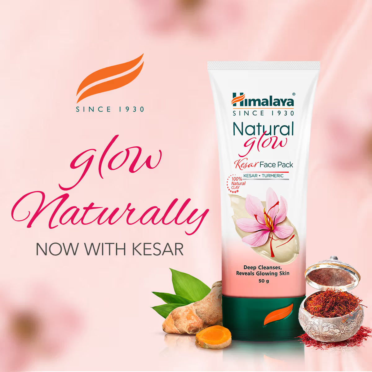 Himalaya Herbals Natural Glow Kesar Face Pack
