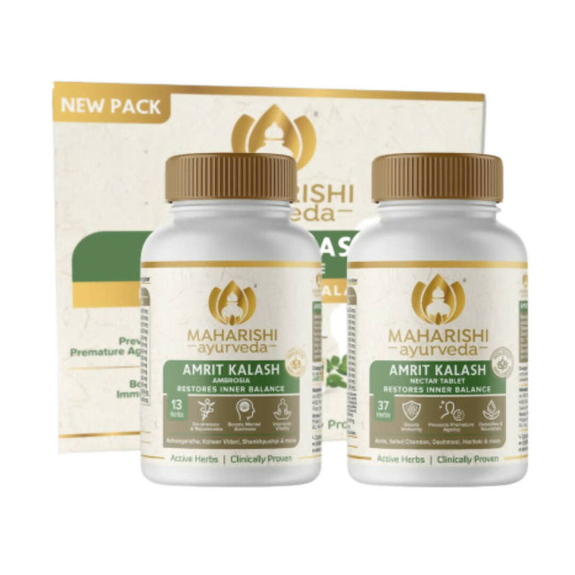 Maharishi Ayurveda Amrit Kalash - Dual Pack With Sugar Free Tablets Hover Image