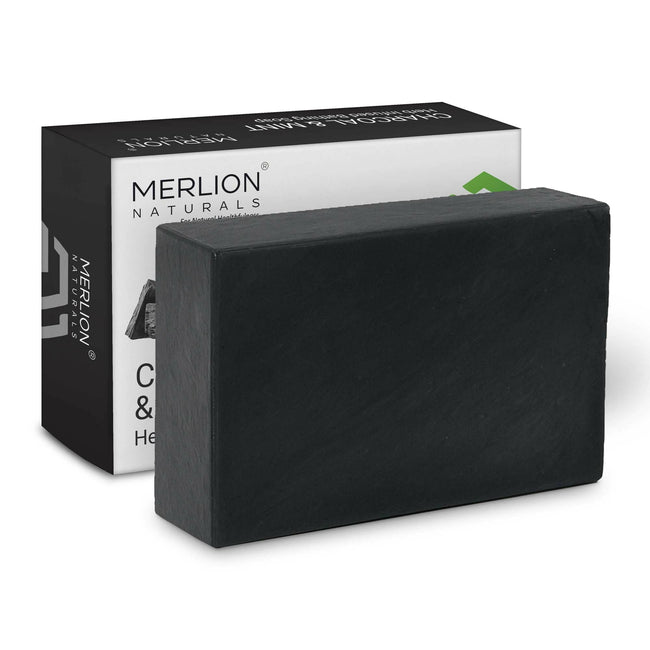 Merlion Naturals Charcoal & Mint Glycerine Soap Main Image