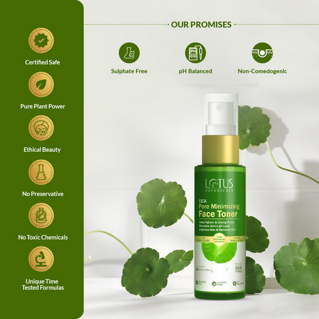 Lotus Botanicals CICA Pore Minimizing Face Toner Main Image