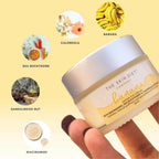 The Skin Diet Company Banana Brightening Under-Eye Cream - Dark Circles, Fine Lines with Niacinamide