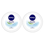 Nivea Nourishing Lotion Body Milk & Soft Light Moisturizing Cream Combo Pack