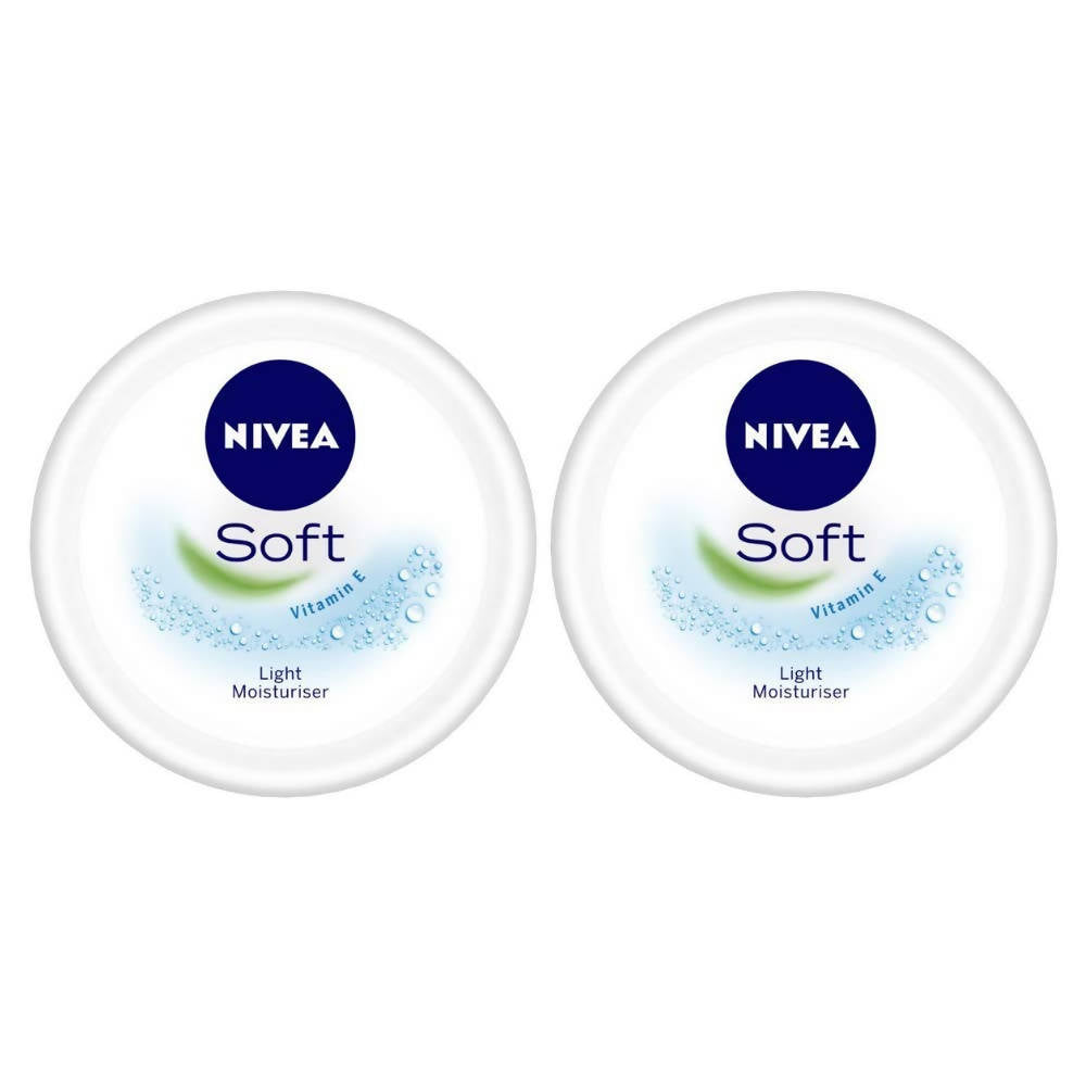 Nivea Nourishing Lotion Body Milk & Soft Light Moisturizing Cream Combo Pack