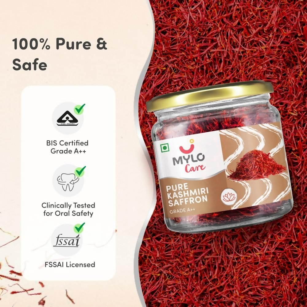 Mylo Care Pure Saffron For Pregnant Women (Kesar)