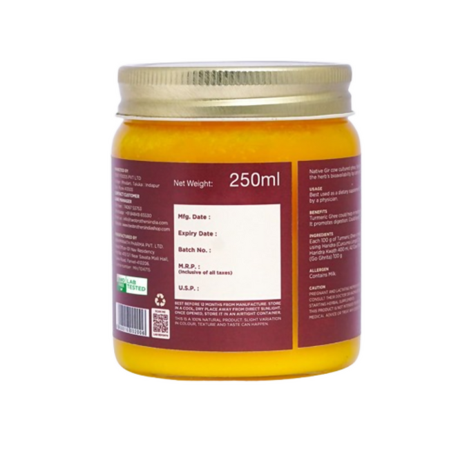 Two Brothers Organic Farms Turmeric Ghee Main Image