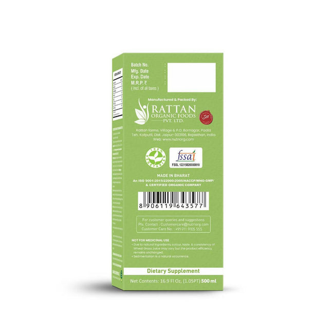 Nutriorg Wheatgrass Juice Main Image