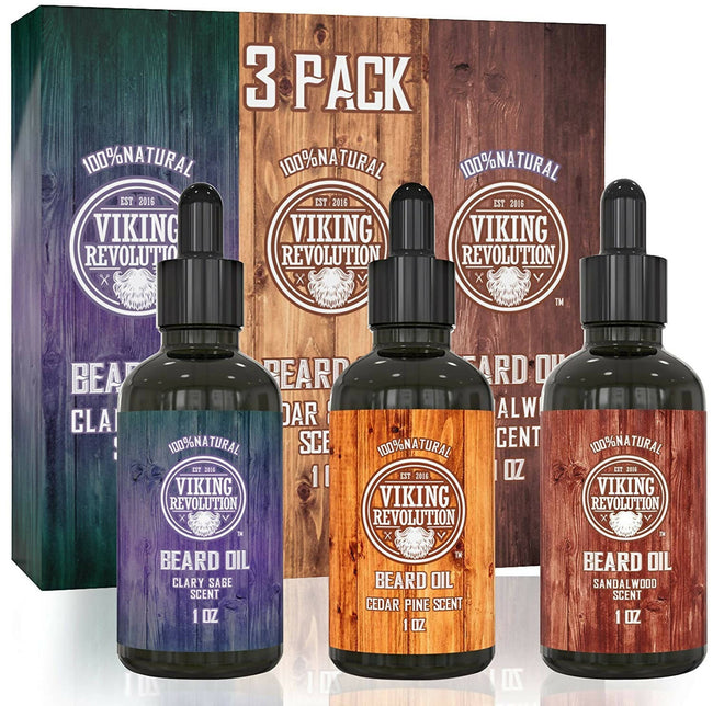Viking Revolution Beard Oil Combo Hover Image