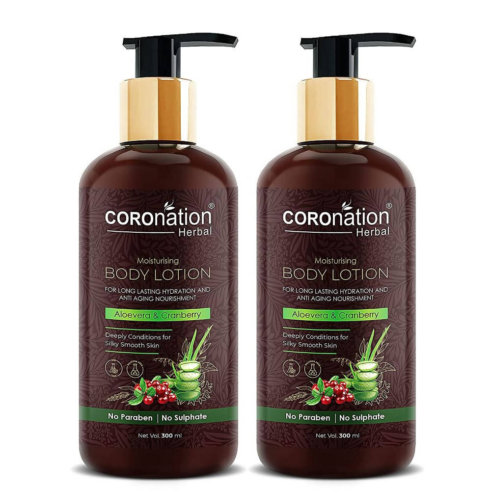 Coronation Herbal Aloevera & Cranberry Body Lotion