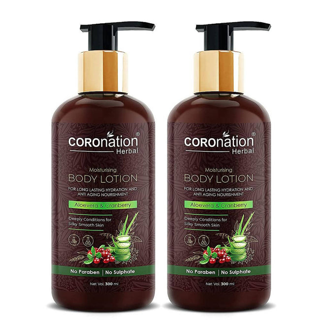 Coronation Herbal Aloevera & Cranberry Body Lotion Main Image