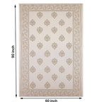 Urbano Homz Table Cloth for 6 Seater Dining Table - Cream