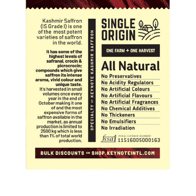 Keynote Kashmir Saffron Mongra / Mogra Main Image