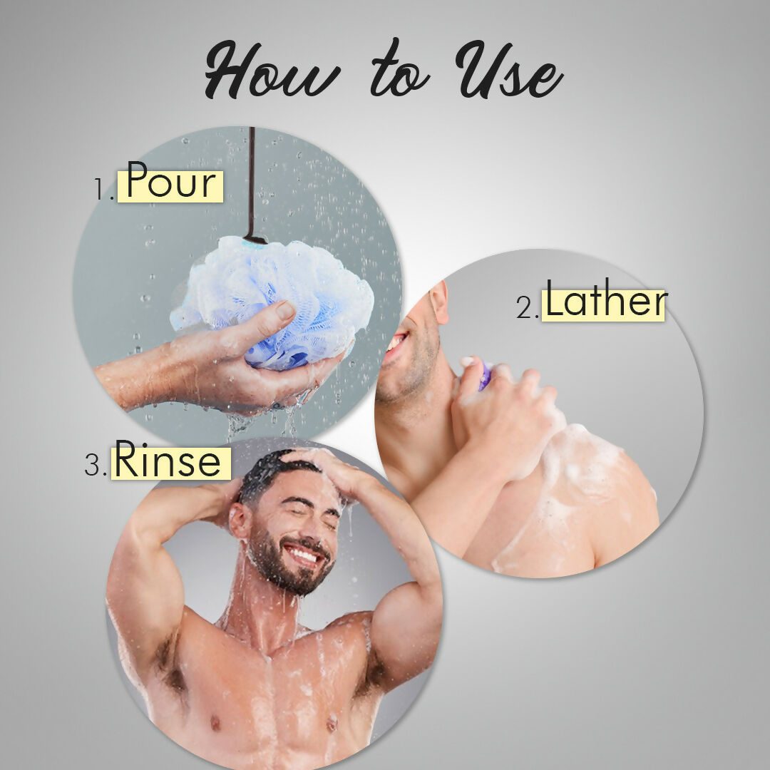 ST.JOHN Cobra Activated Charcoal Enriched Body Wash for Deep Cleansing, Detox & Refreshing Fragrance For All Skin Types