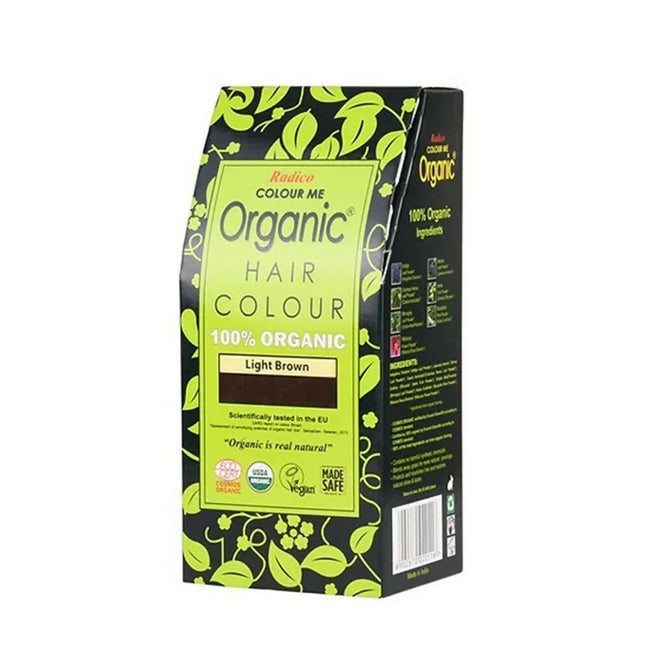 Radico Organic Hair Colour-Light Brown Hover Image