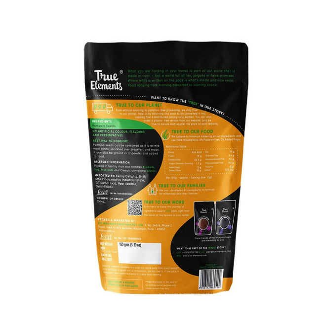True Elements Raw Pumpkin Seeds Main Image