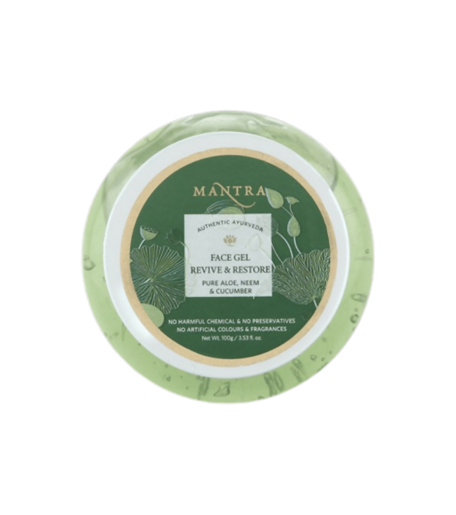 Mantra Herbal Face Gel Revive & Restore Pure Aloe Neem & Cucumber Main Image