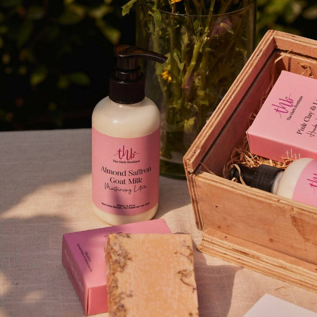 The Herb Boutique Almond Saffron Goatmilk Moisturizing Lotion Main Image