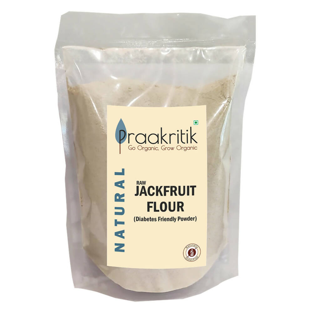 Praakritik Natural Jackfruit Flour | Helps Control Blood Sugar Levels | Gluten-Free Jackfruit Powder