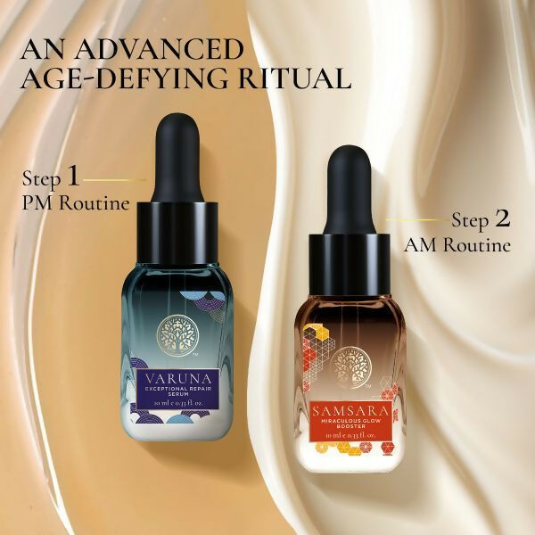 Forest Essentials High-Performance Day & Night Face Serums Duo