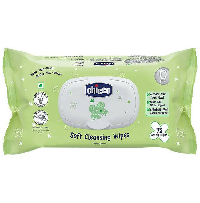 Chicco Baby Moments Soft Cleansing Wipes Hover Image