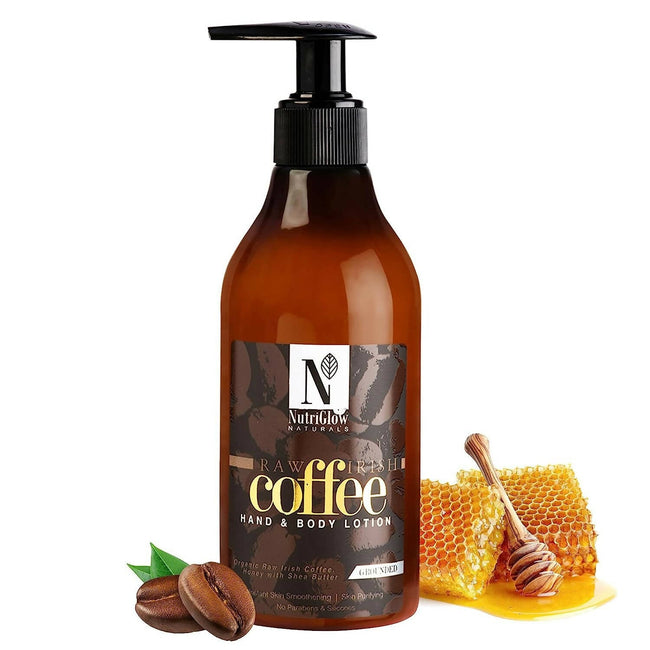 NutriGlow NATURAL'S Raw Irish Coffee Hand and Body Lotion Hover Image