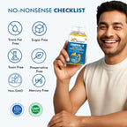 Dr. Morepen Omega-3 1250Mg Deep Sea Fish Oil Triple Strength Softgel Capsules