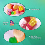 The Small Wonderland Pretend play Burger ,French fries & popcorn - 25 piece