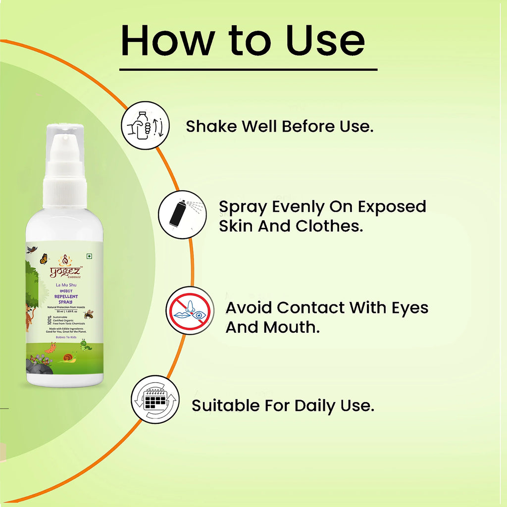 Yogez La Mu Shu Insect Repellent Spray
