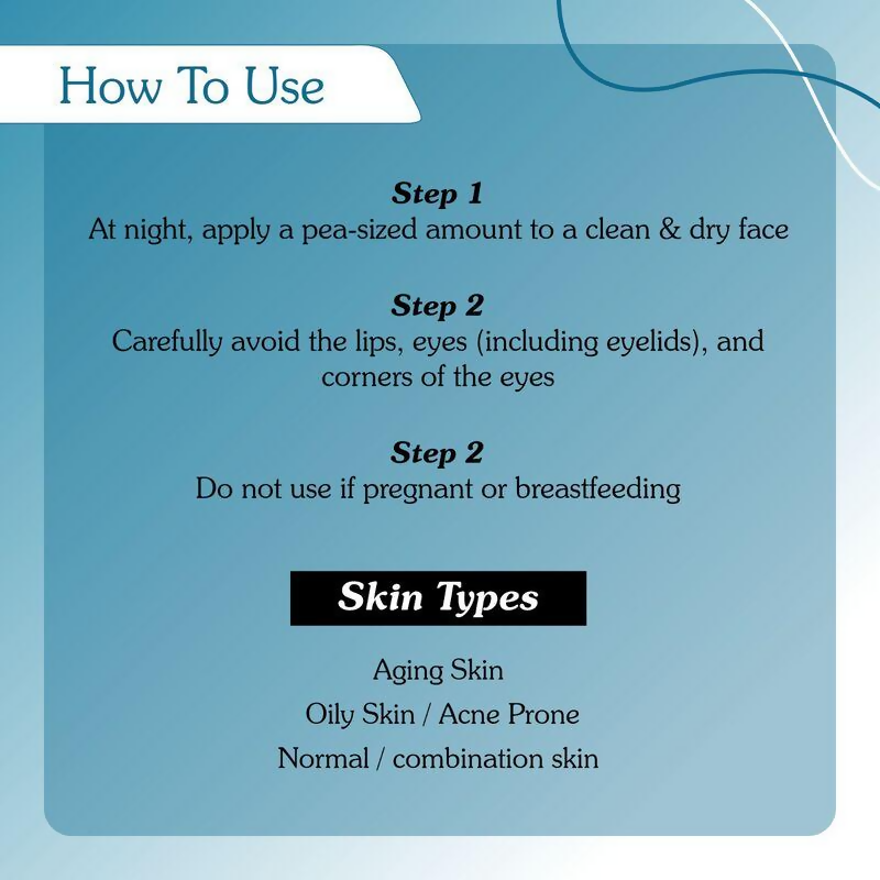 Bake 2.5% Retinol Night Repair moisturiser Cream