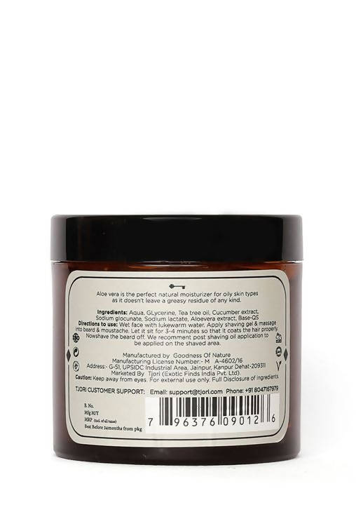 Tjori Aloe Vera Shaving Gel For Men Main Image