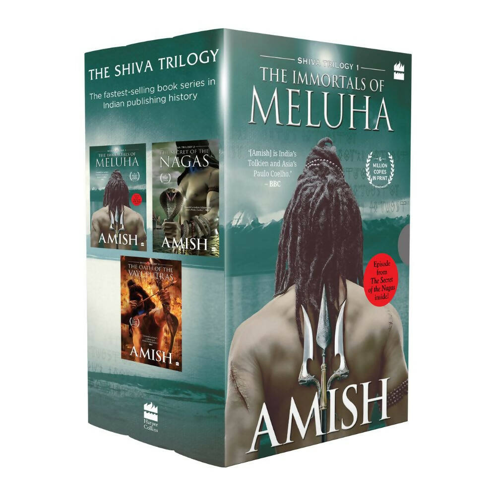 The Shiva Triology Boxset of 3 Books - The Immortals of Meluha by Amish Tripathi