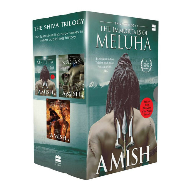 The Shiva Triology Boxset of 3 Books - The Immortals of Meluha by Amish Tripathi Hover Image