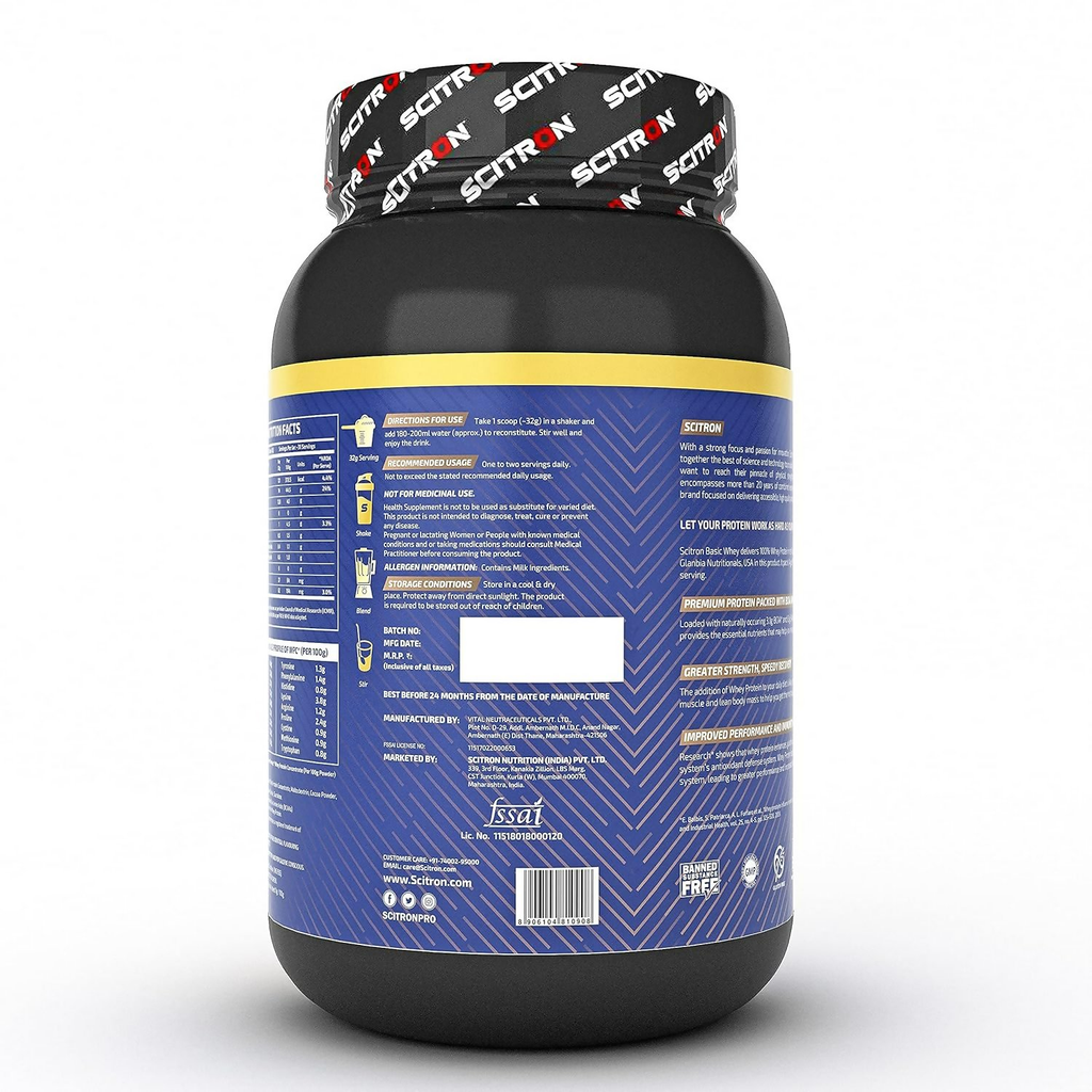 Scitron Nitro Series BASIC Whey Protein Chocolate Fantasy