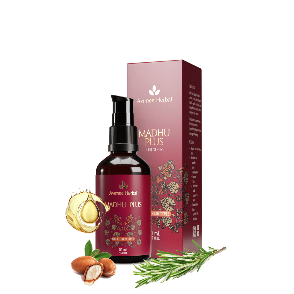 Avimee Herbal Anti Hair Fall Kit - Controls Hair Fall and Nourishes Hair Root, With Rosemary, Amla, Methi & Bhringraj