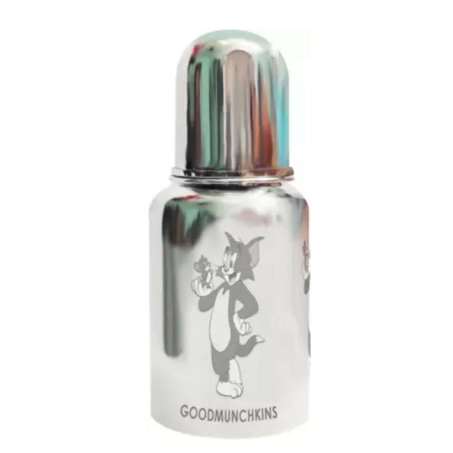 Goodmunchkins Stainless Steel Feeding Bottle 304 Grade Steel, Jointless, BPA Free, Rustfree Bottle For Kids 150 ml Main Image