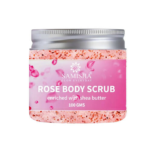 Samisha Rose Body Scrub With Shea Butter Hover Image