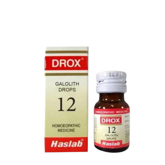 Haslab Homeopathy Drox 12 Galolith Drops Hover Image