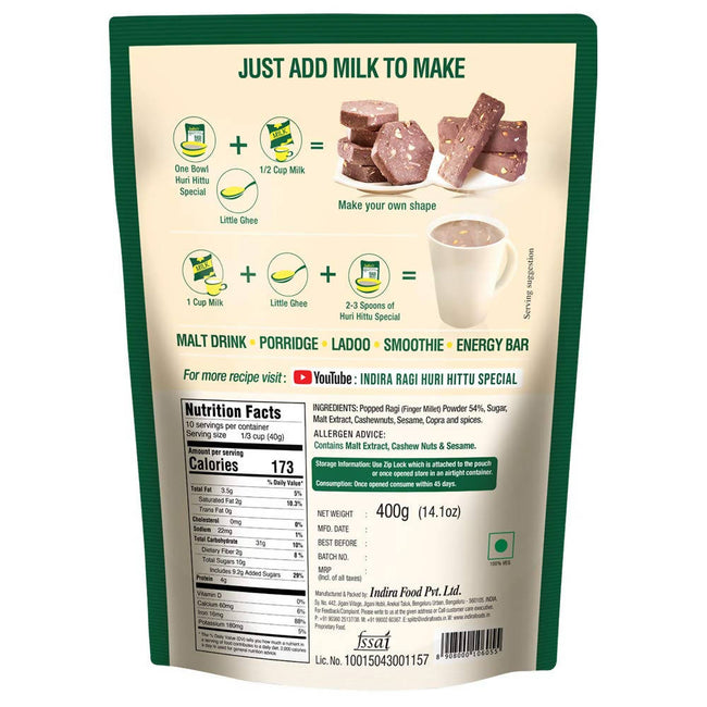 Indira's Ragi Huri Hittu Main Image