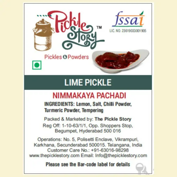 The Pickle Story Lime Pickle