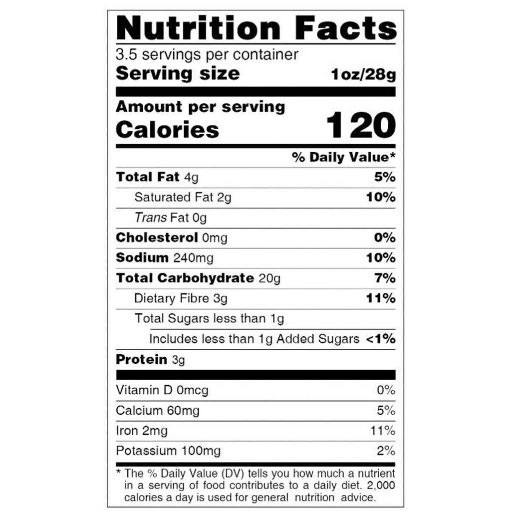 Roast Foods Whole Grain Chips Barbeque