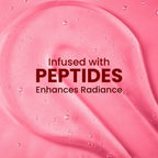 Wild Oak Pink Hibiscus Shea Butter Sugar Scrub with Ascorbic Acid, Vegan Collagen & Peptides For Tan Removal & Smooth Skin