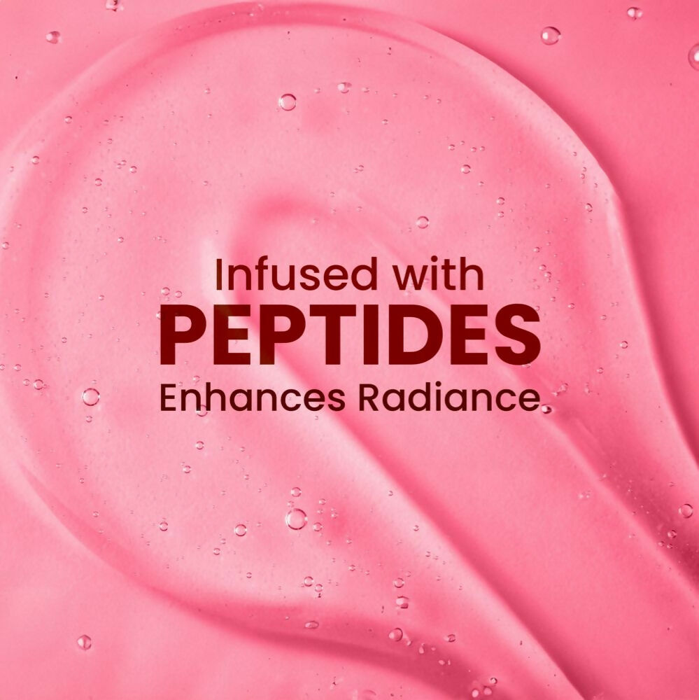 Wild Oak Pink Hibiscus Shea Butter Sugar Scrub with Ascorbic Acid, Vegan Collagen & Peptides For Tan Removal & Smooth Skin