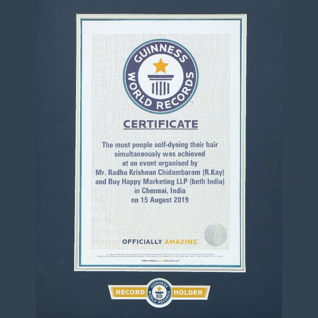 VIP Hair Color Shampoo Black 180ml for Men & Women 100% Grey Coverage